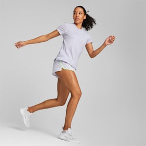 ウィメンズ ランニング RUN FAVORITE ヘザー 半袖 Tシャツ, Spring Lavender Heather