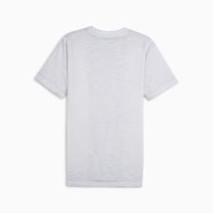 メンズ ヨガ スタジオ ファンデーション ウォッシュ 半袖 Tシャツ, Silver Mist, extralarge-JPN