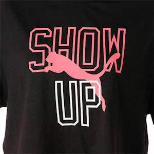 ウィメンズ トレーニング グラフィック ボクシー クロップ Tシャツ, PUMA Black