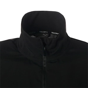 メンズ トレーニング PUMA FIT ヘリテージ ウーブン 1/2 ジップ ウーブンジャケット, PUMA Black