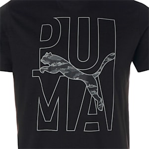 メンズ トレーニング グラフィック 半袖 Tシャツ コンセプト, PUMA Black