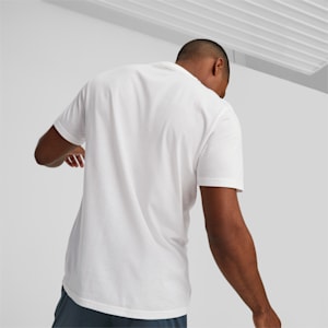 メンズ トレーニング グラフィック 半袖 Tシャツ コンセプト, PUMA White