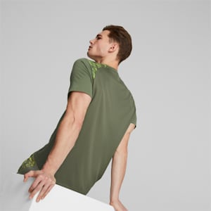メンズ トレーニング コンセプト 半袖 Tシャツ, Green Moss