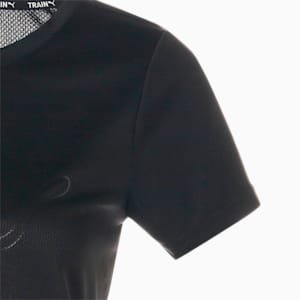 ウィメンズ トレーニング コンセプト コマーシャル 半袖 Tシャツ, PUMA Black-Metallic Black