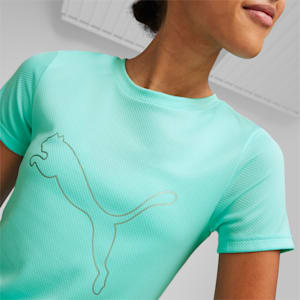 ウィメンズ トレーニング コンセプト コマーシャル 半袖 Tシャツ, Electric Peppermint