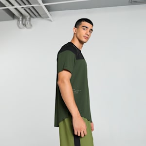Train Cloudspun Men's Training Tee, Myrtle-PUMA Black, extralarge-IND