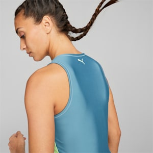 PUMA FIT Eversculpt Women's Training Tank Top, Bold Blue-Speed Green, extralarge-IND