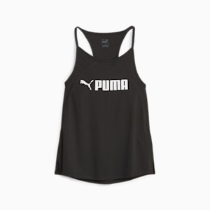 PUMA FIT ULTRABREATHE Women's Training Tank Top, PUMA Black-PUMA White, extralarge-IND