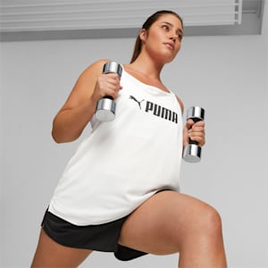 FIT ULTRABREATHE Women's Training Tank Top, PUMA White-PUMA Black, extralarge-IND
