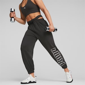 PUMA FIT MOVE Women's Oversized Training Jogger, PUMA Black, extralarge-GBR