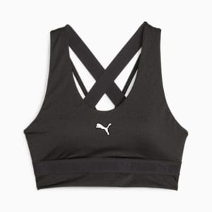 PUMA Strong Shine Training Bra Women, PUMA Black