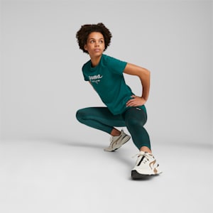 PUMA Strong Shine Women's 7/8 Training Leggings, Malachite, extralarge-IND