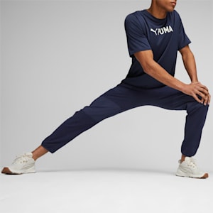 PUMA Fit Men's Hybrid Sweatpants, PUMA Navy, extralarge
