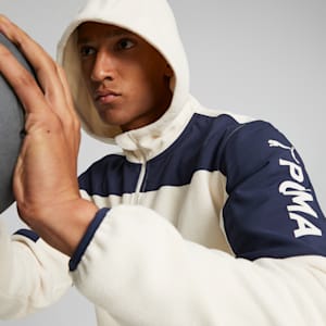 White hooded jacket best sale
