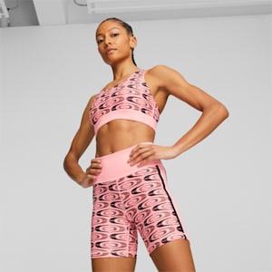 4KEEPS Training Bra, Garnet Rose-Zebra AOP, PUMA Shop All Puma