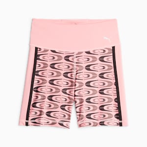 RETRO GLAM Women's Short Training Tights, Koral Ice, extralarge-IND