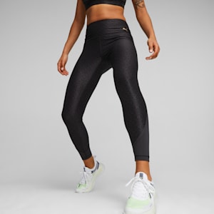 Logo Love Women's High-Waisted Full-Length Training Tights, PUMA Black, extralarge