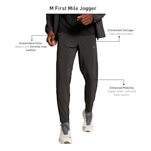 PUMA x First Mile Men's Running Joggers, PUMA Black, extralarge-IND