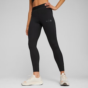 PUMA x FIRST MILE Women's 7/8 Running Leggings, PUMA Black, extralarge-IND