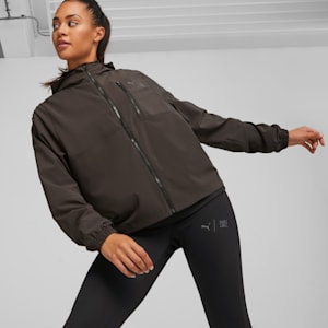 PUMA x FIRST MILE Women's Running Jacket, PUMA Black, extralarge-IND