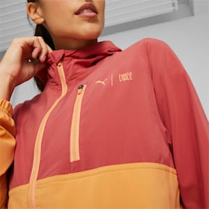 PUMA x FIRST MILE Women's Running Jacket, Astro Red-Bright Melon, extralarge-IND