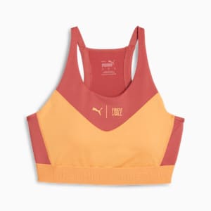 Soutien-gorge de course à pied à haut soutien PUMA x FIRST MILE Femme, Bright Melon, extralarge