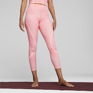 Studio Women's High Waist 7/8 Training Tights, Koral Ice-Q3 print, extralarge-GBR