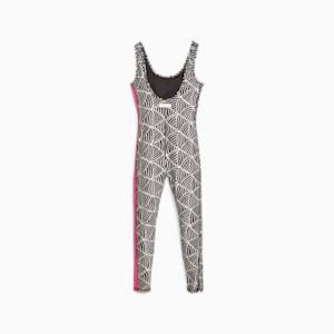 Body de entrenamiento PUMA x LemLem para mujer, PUMA Black-Ghost Pepper, extralarge