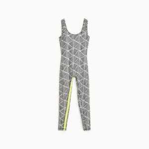 PUMA x LEMLEM Women's Training Bodysuit, PUMA Black-Ghost Pepper, extralarge