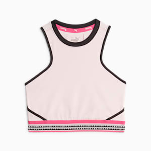 PUMA x LEMLEM Cropped Women's Training Tank Top, Frosty Pink, extralarge