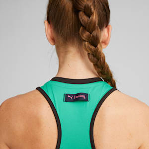 PUMA x LEMLEM Cropped Women's Training Tank Top, Grassy Green, extralarge