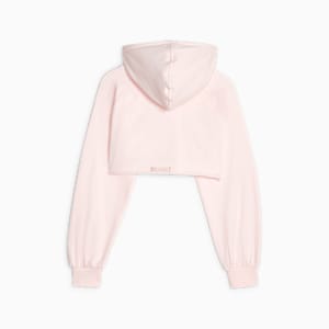 ウィメンズ ヨガ PUMA x LEMLEM クロップド フーディー, Frosty Pink, extralarge-JPN