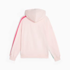 Sudadera con capucha para entrenar de forro polar PUMA x lemlem para mujer, Frosty Pink, extralarge