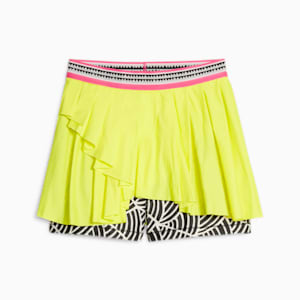 PUMA x LEMLEM Women's Training Skirt, Yellow Burst, extralarge