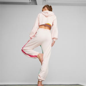 Pantalón PUMA x LEMLEM de entrenamiento para mujeres, Frosty Pink, extragrande