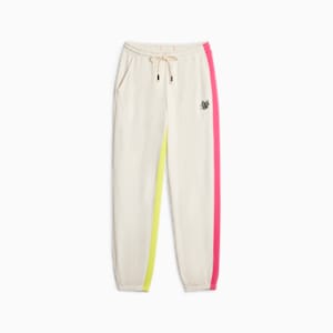 Pants jogger de entrenamiento PUMA x lemlem para mujer, Ghost Pepper, extralarge