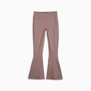 STUDIO YOGINI LUXE FLARE Women's Training Pants, Dark Clove, extralarge-IND