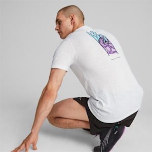 PUMA x CIELE 'Peace is the Place' Unisex Running Tee, PUMA White, extralarge-IND