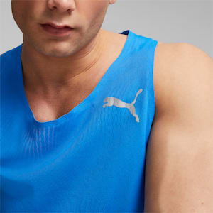 Ultraspun Men's Running Singlet, Ultra Blue, extralarge-GBR