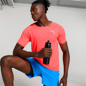 Ultraspun Men's Running T-shirt, Fire Orchid, extralarge-IND