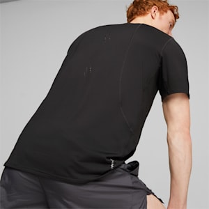 Run Cloudspun Men's T-shirt, PUMA Black, extralarge-IND