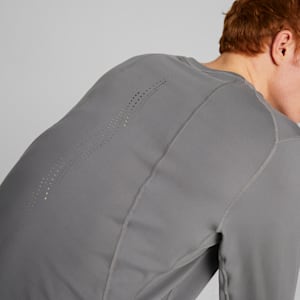 RUN CLOUDSPUN Men's Long Sleeve Running Tee, Cool Dark Gray, extralarge-GBR