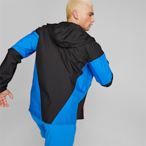 Lightweight Men's Running Jacket, PUMA Black-Ultra Blue, extralarge-IND