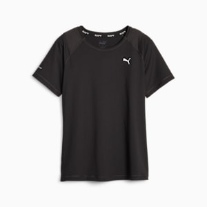 RUN CLOUDSPUN Women's Running Tee, PUMA Black, extralarge
