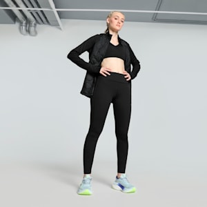 CLOUDSPUN WRMLBL Women's Padded Running Jacket, PUMA Black, extralarge-IND