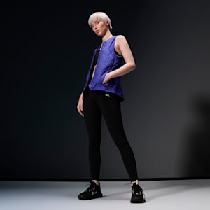 RUN CLOUDSPUN WRMLBL Women's Padded Running Vest, Lapis Lazuli, extralarge-IND