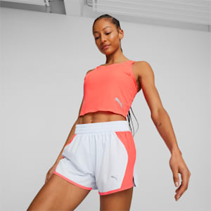 Ultraspun Running Crop Tank Top Women, Fire Orchid, extralarge-GBR