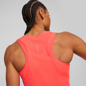 Ultraspun Women's Running Crop Tank Top, Fire Orchid, extralarge-IND