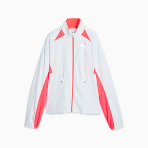 ULTRAWEAVE Women's Running Jacket, Icy Blue-Fire Orchid, extralarge-IND