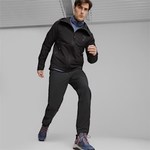 Chamarra para correr SEASONS de exterior suave para hombre, PUMA Black, extralarge